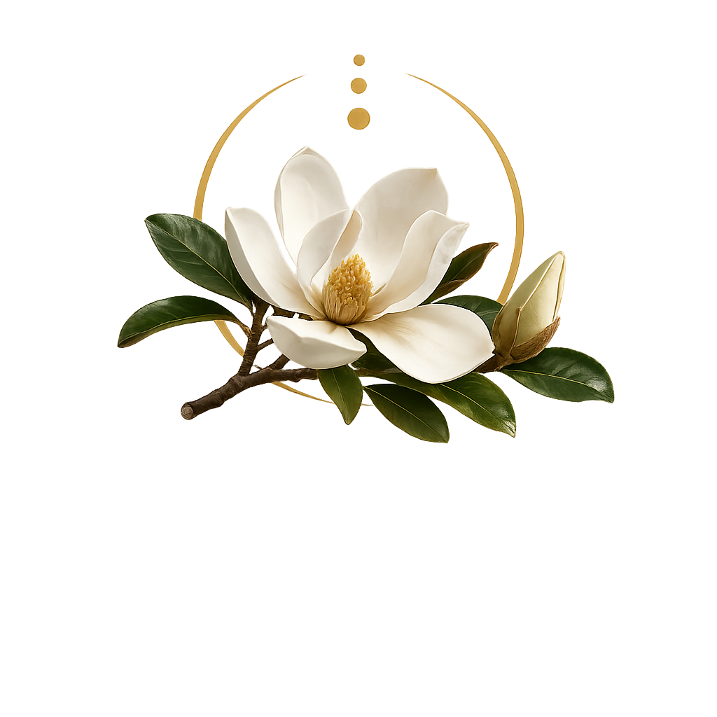 Antarvita magnolia flower mark